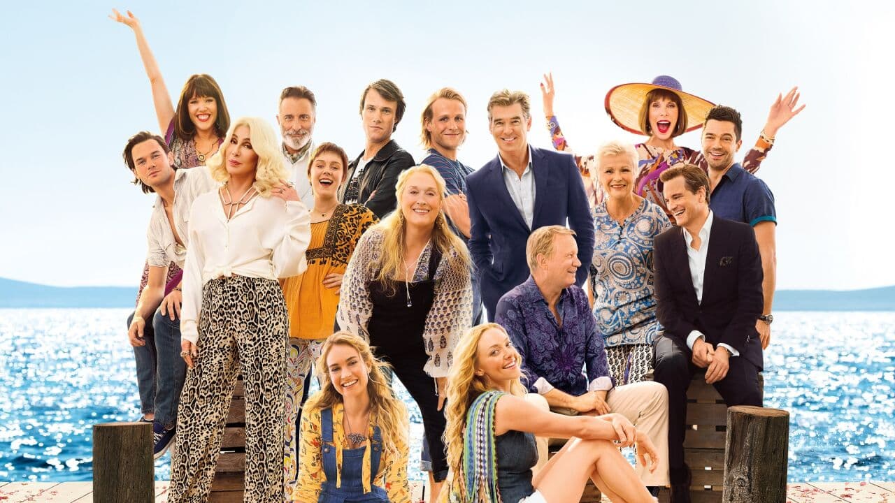"Mamma Mia: Here We Go Again" - TOP 10 filmów na Sylwestra
