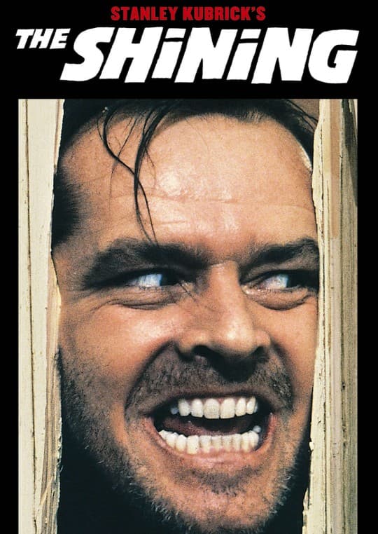 poster lśnienie horror