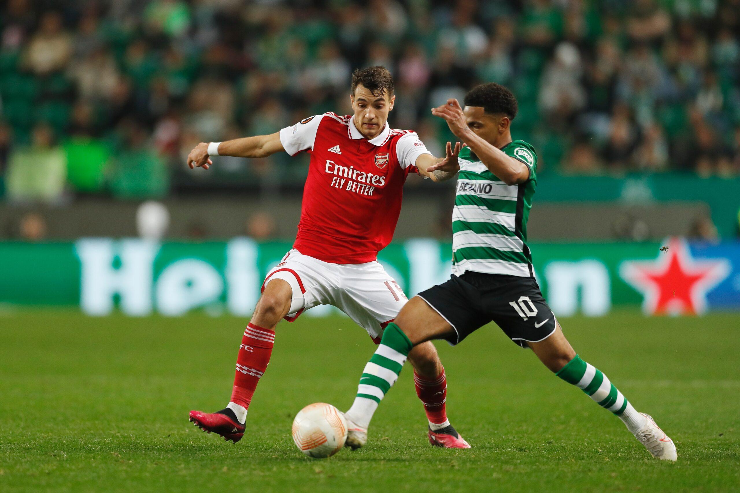 Soccer : 2022-2023 UEFA Europa League : Sporting Clube de Portugal 2-2 Arsenal FC