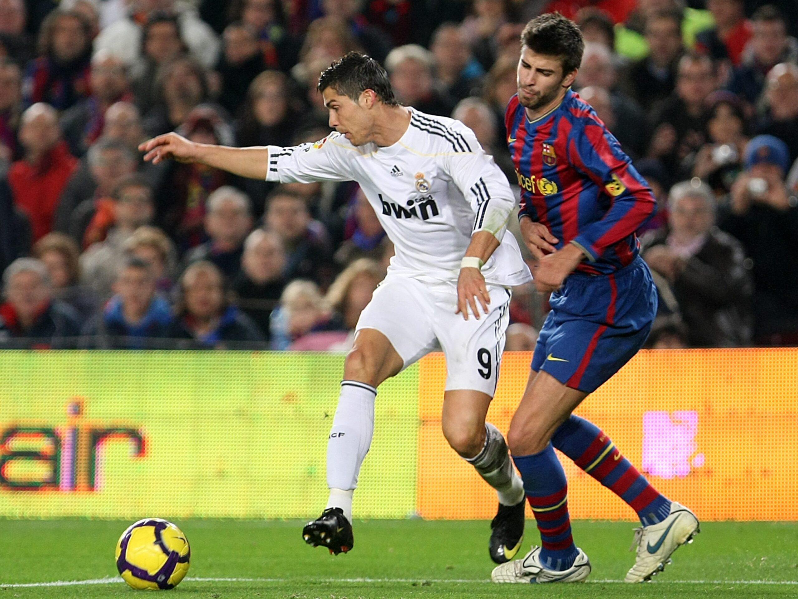 Debiut Cristiano Ronaldo w El Clasico