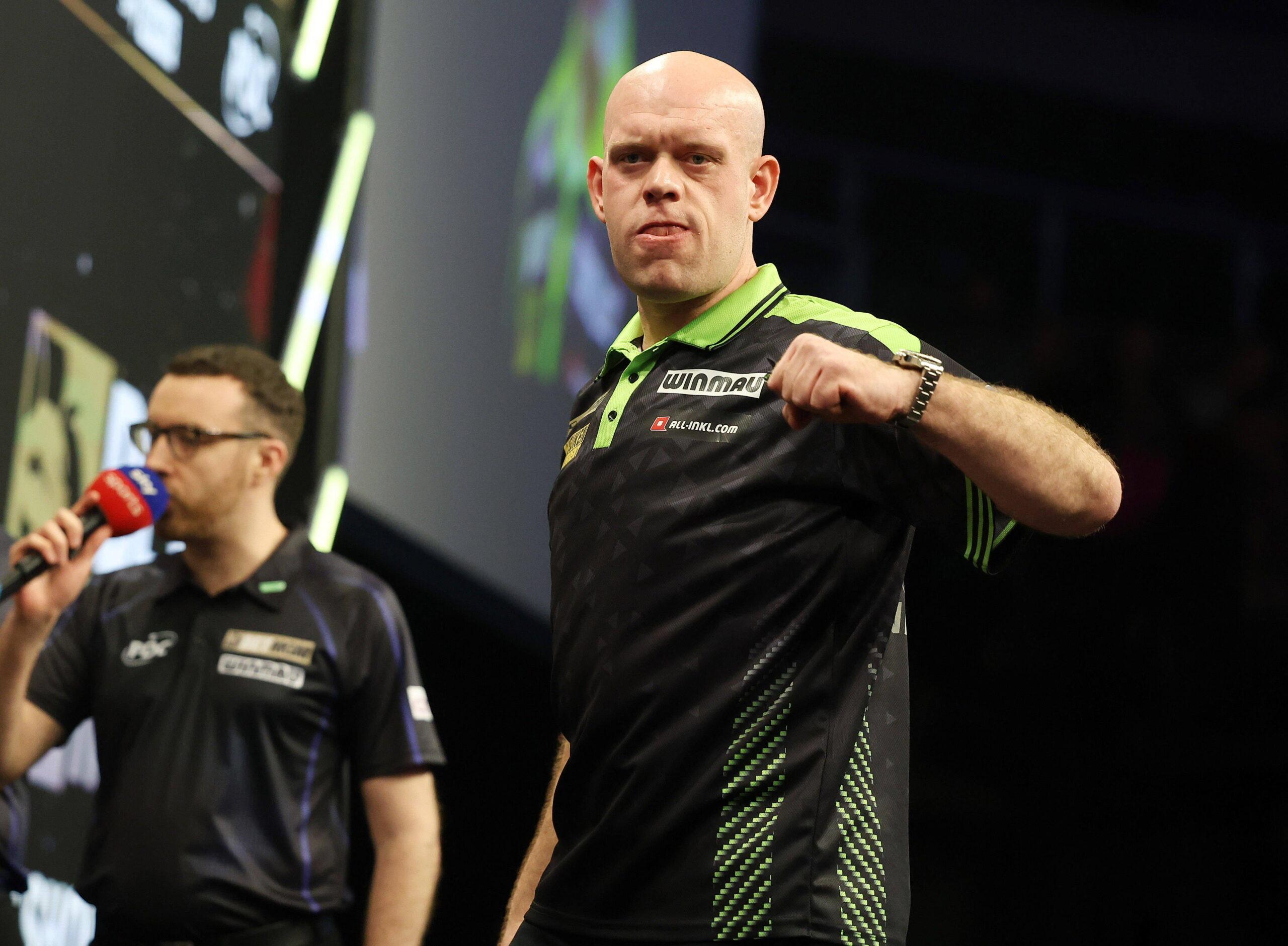 Michael van Gerwen (FOT. IMAGO/NEWSPIX.PL)
