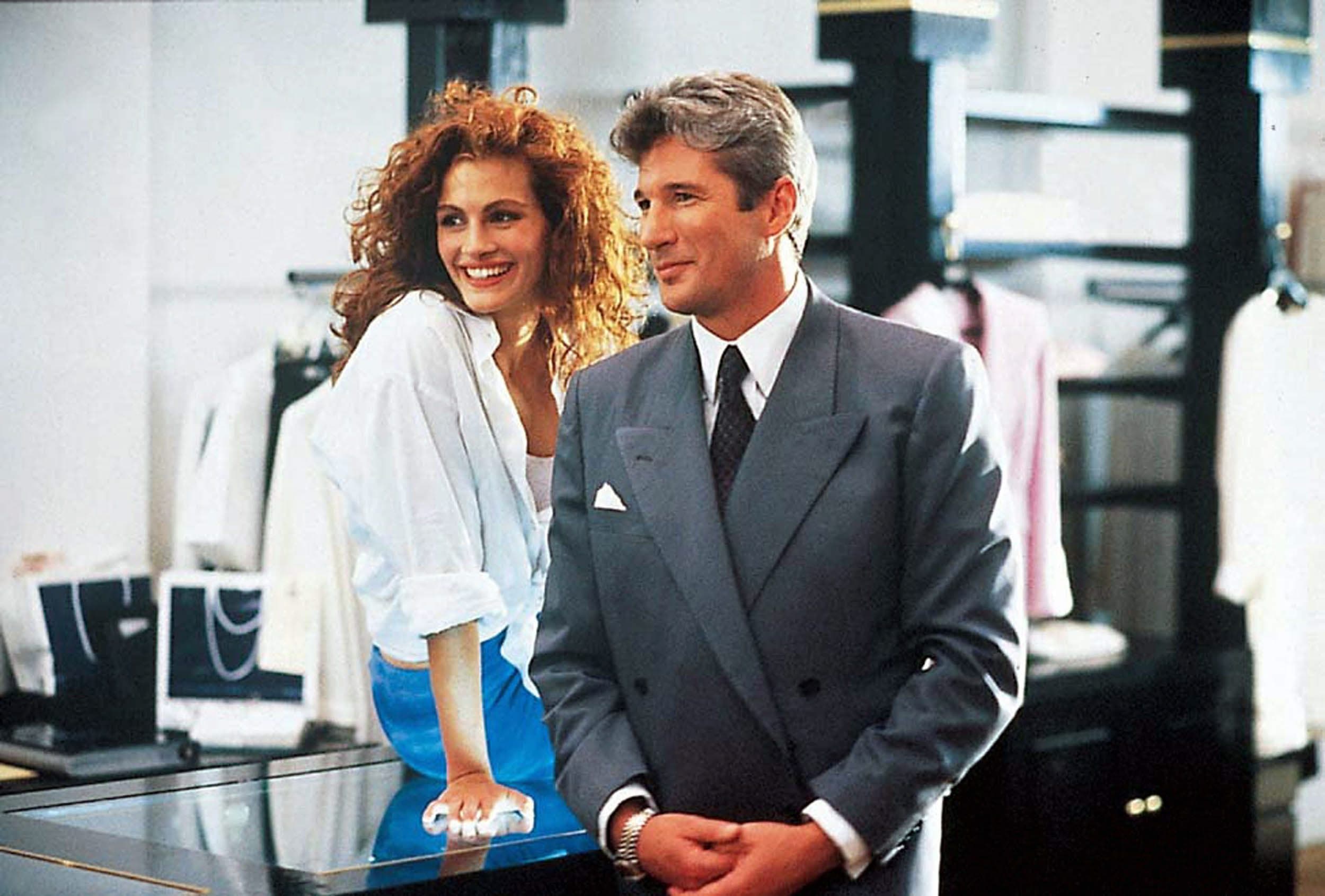 Julia Roberts i Richard Gere w filmie "Pretty Woman" (fot. FOT. LIVERANI/NEWSPIX.PL)
