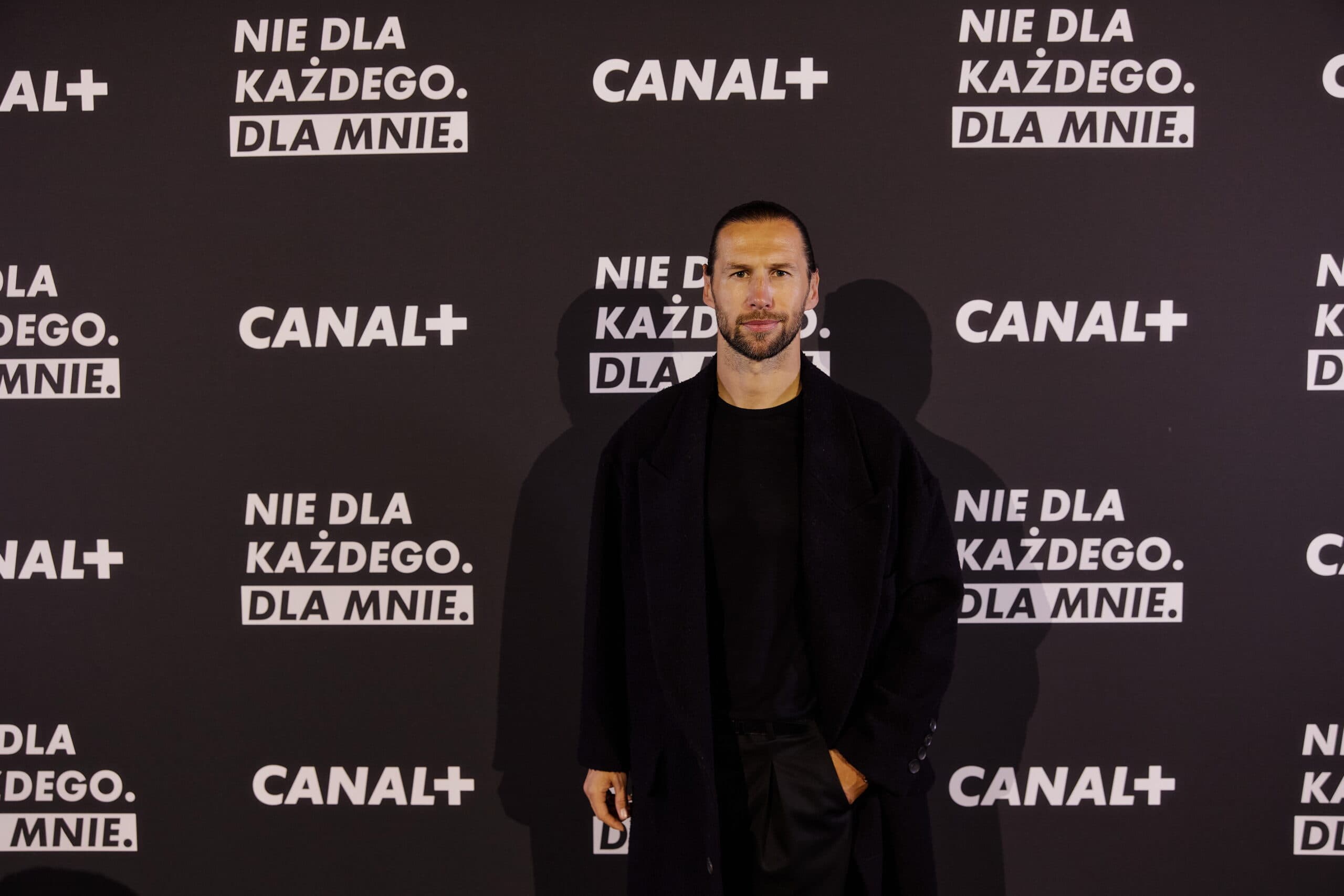 Grzegorz Krychowiak promujący program "Druga połowa" (FOT. JAROSLAW OLSZEWSKI/FOTOPYK/NEWSPIX.PL)