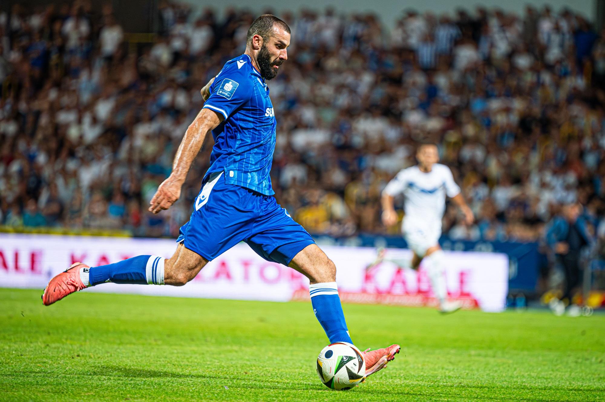 Pilka nozna. PKO Ekstraklasa. Stal Mielec – Lech Poznan. 30.08.2024