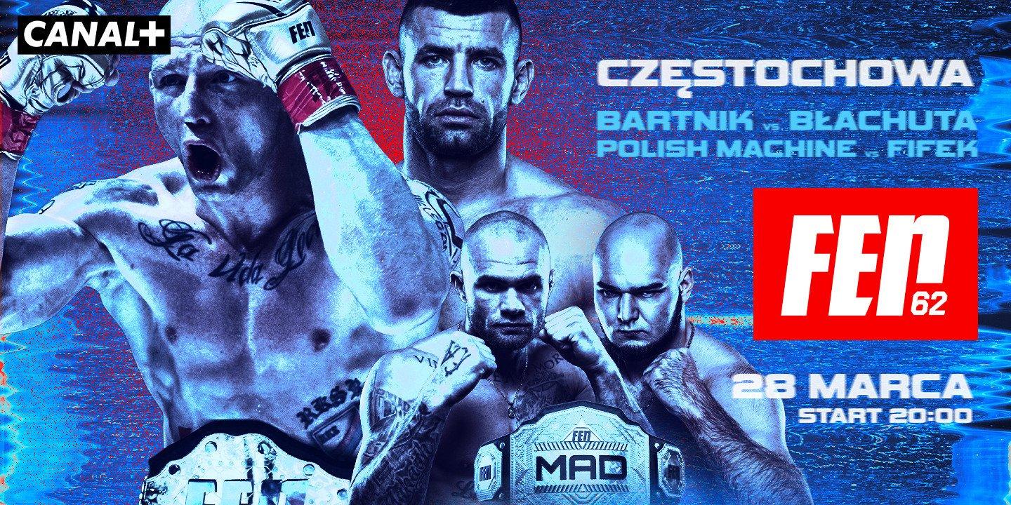 FEN 62: gdzie oglądać galę? Fight Exclusive Night wraca do Częstochowy