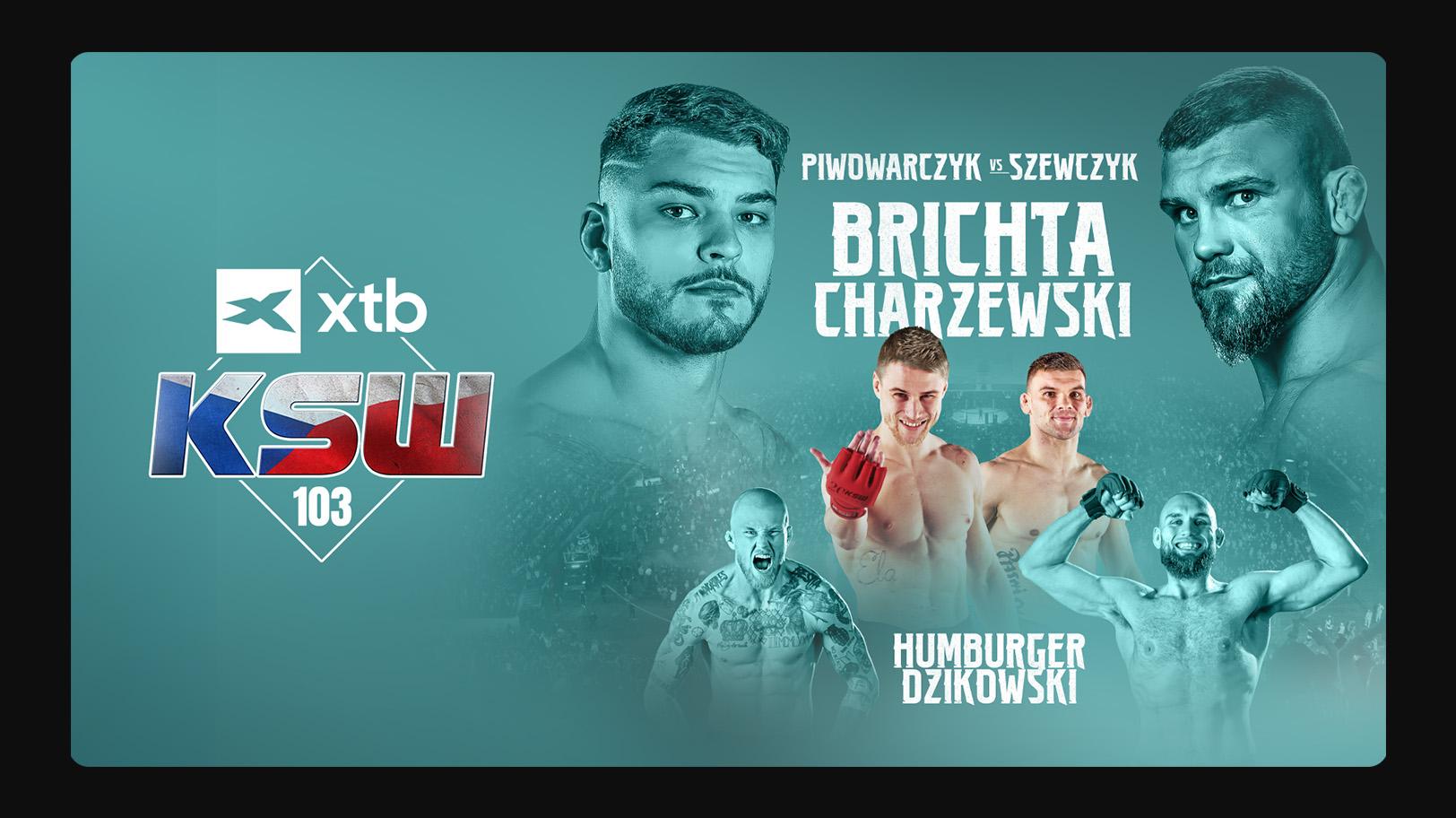 XTB KSW 103: gdzie obejrzeć galę? Zobacz efektowne starcia na gali w Libercu