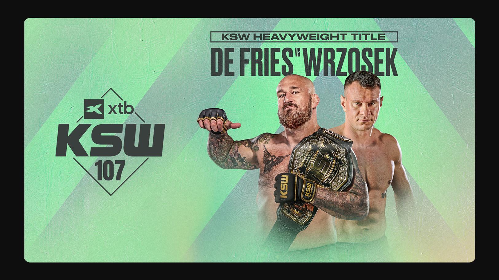 Arkadiusz Wrzosek największą gwiazdą czerwcowej gali XTB KSW 107: gdzie obejrzeć to wydarzenie? Poznaj szczegóły!