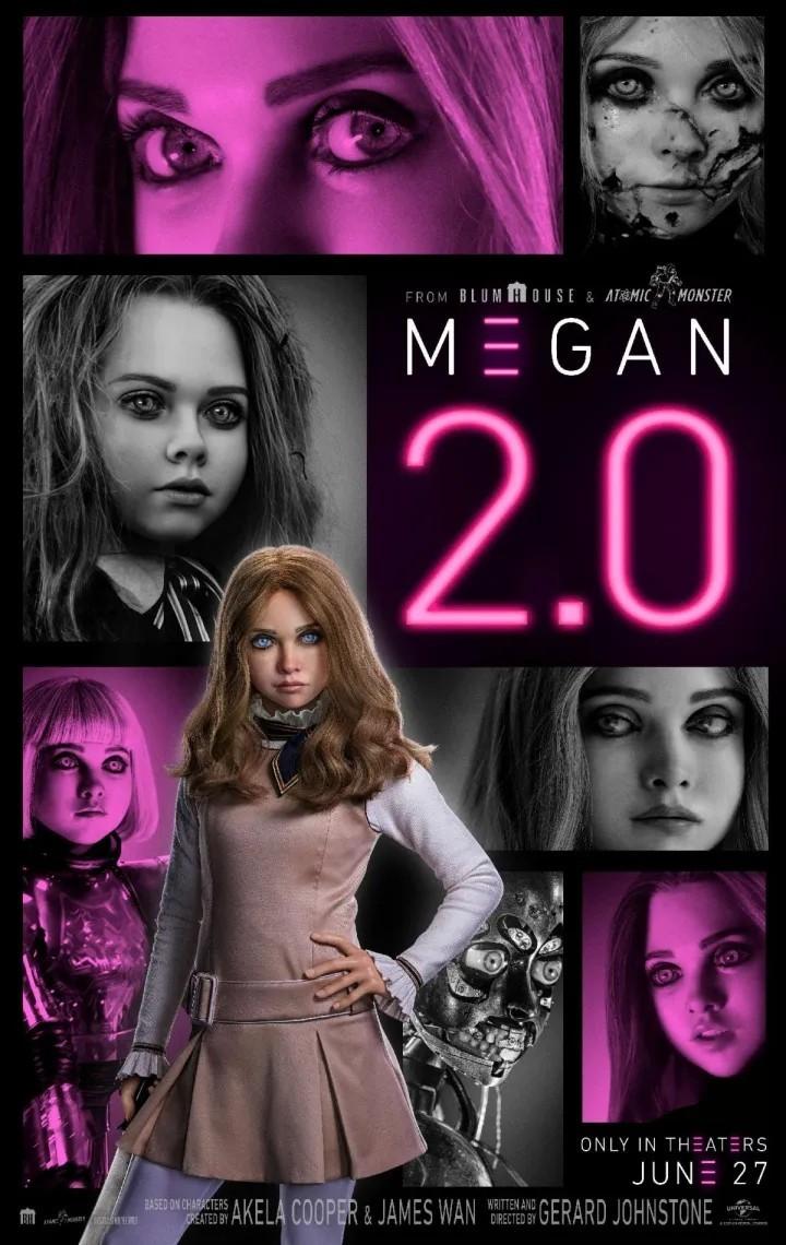 m3gan 2 0 horror sci fi poster