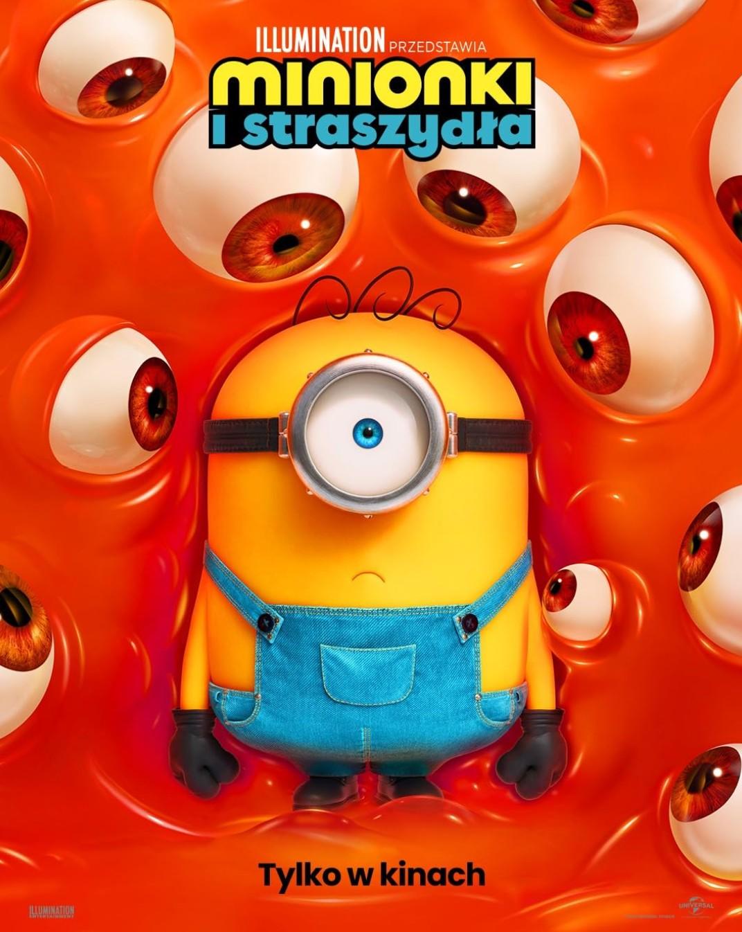 poster minionki i straszydła film