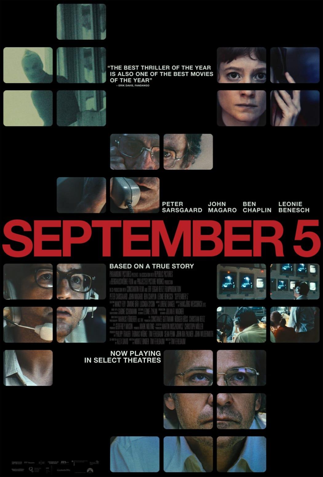 poster september 5 filmy oparte na faktach