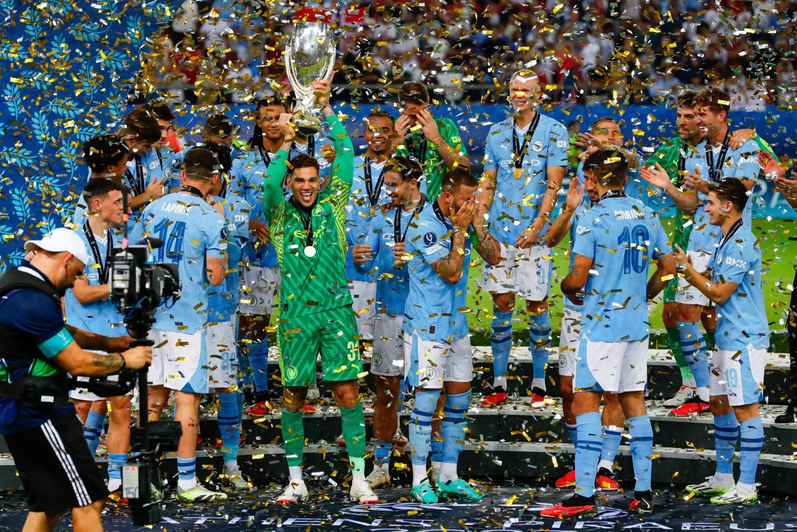 Manchester City v SevillaUEFA Super Cup