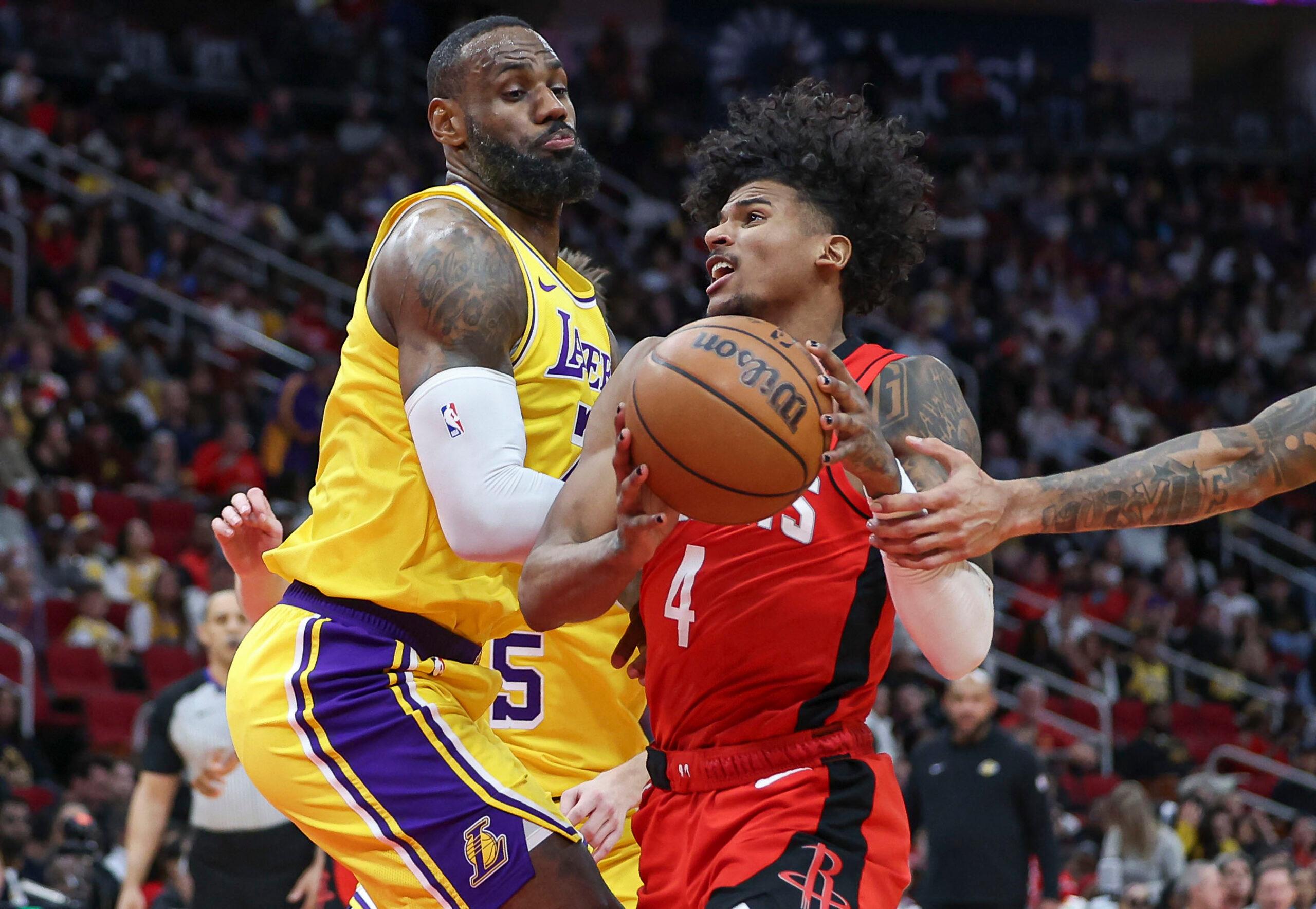 NBA: Los Angeles Lakers at Houston Rockets