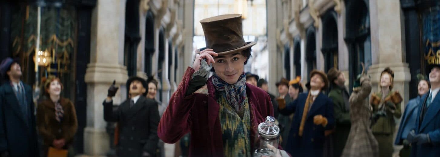 „Wonka”, film z Timothée Chalametem w roli głównej już 14.12 w kinach! „Wonka”, film z Timothée Chalametem w roli głównej już 14.12 w kinach!