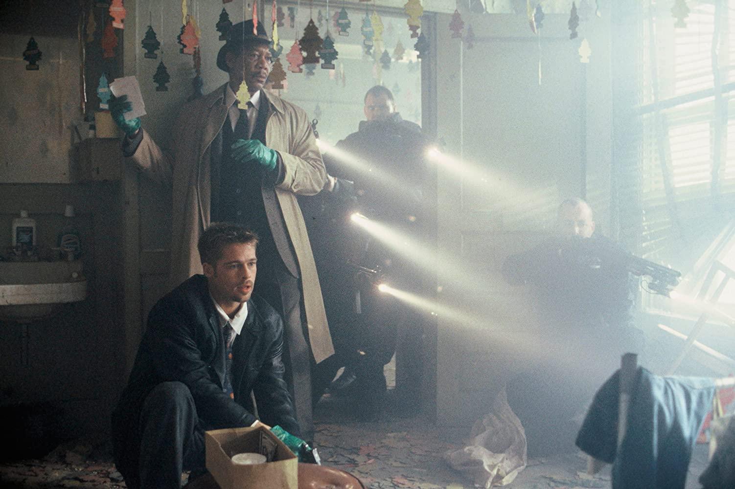 siedem film kryminalny kryminał brad pitt morgan freeman filmy siedem film kryminalny kryminał brad pitt morgan freeman filmy