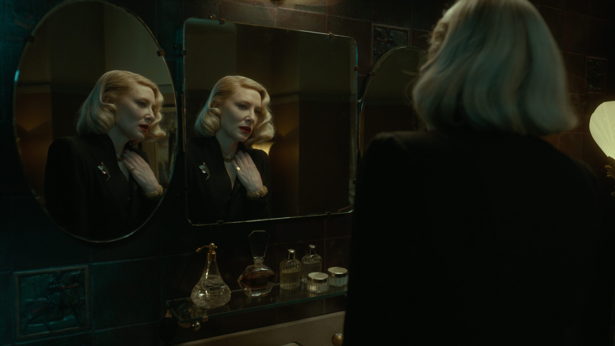 Cate Blanchett jako Lilith Ritter, Zaułek koszmarów, reż. Guillermo del Toro