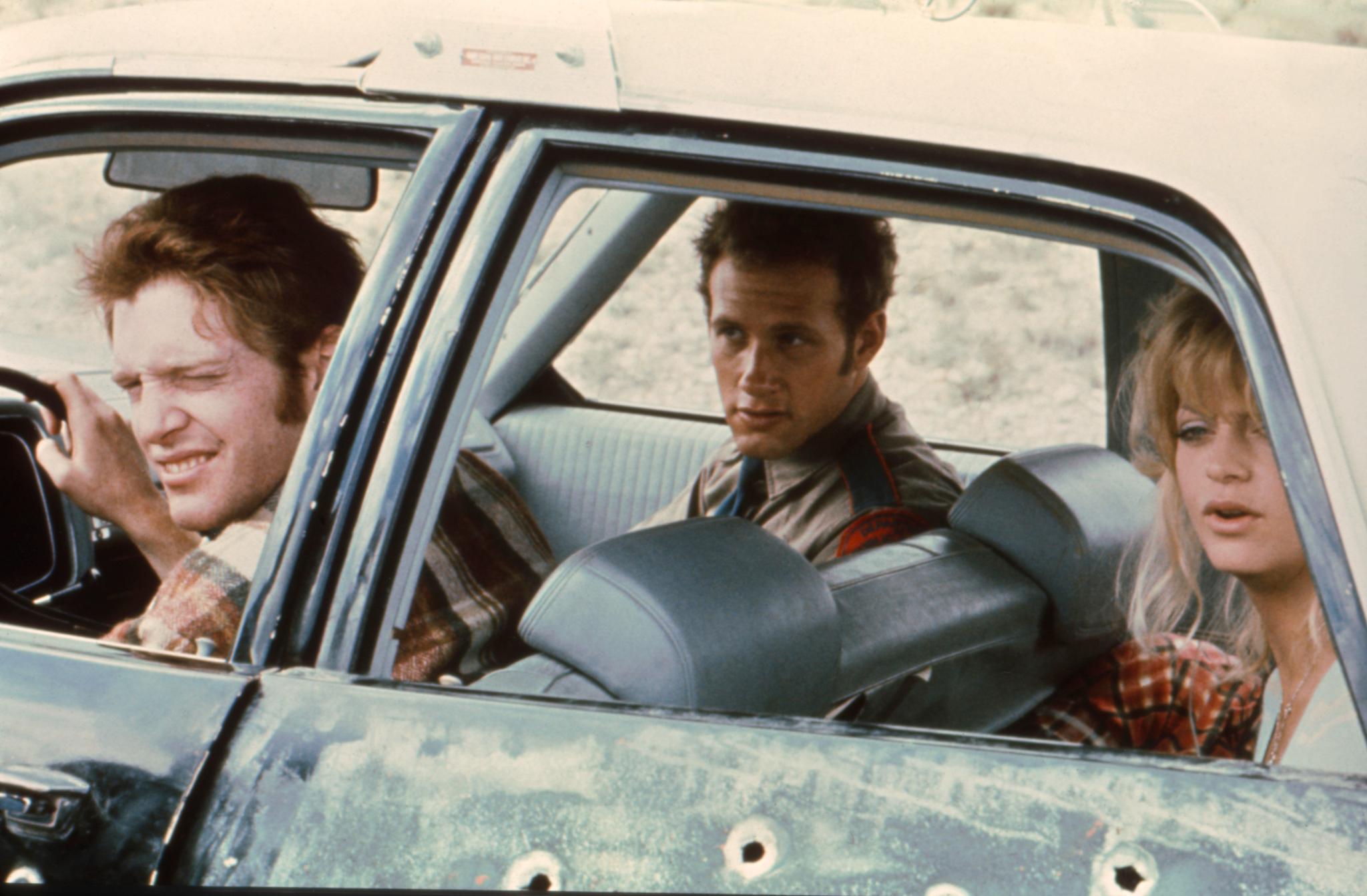 On the set of The Sugarland Express On the set of The Sugarland Express