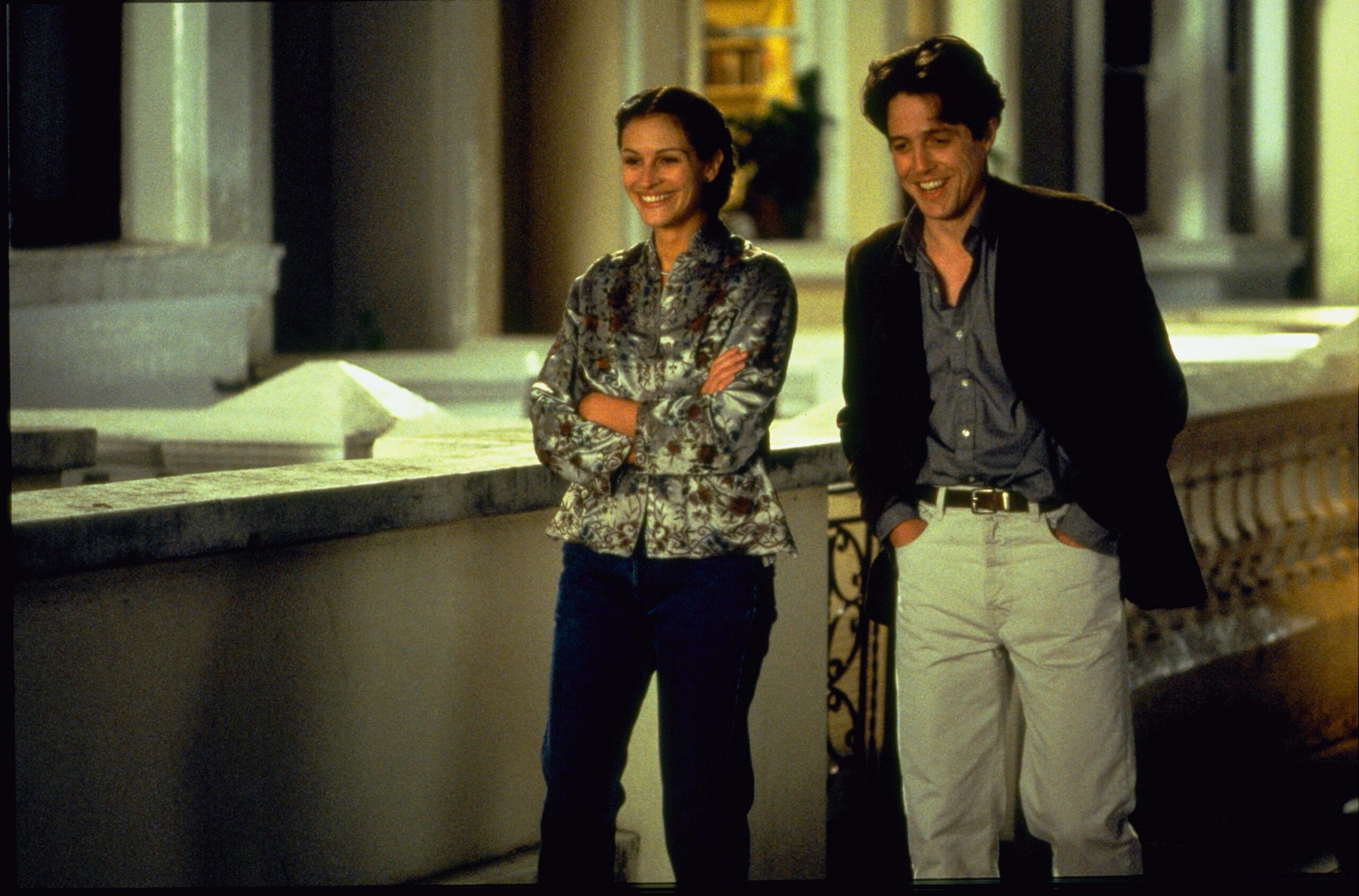 Julia Roberts i Hugh Grant w “Notting Hill” Rogera Michella