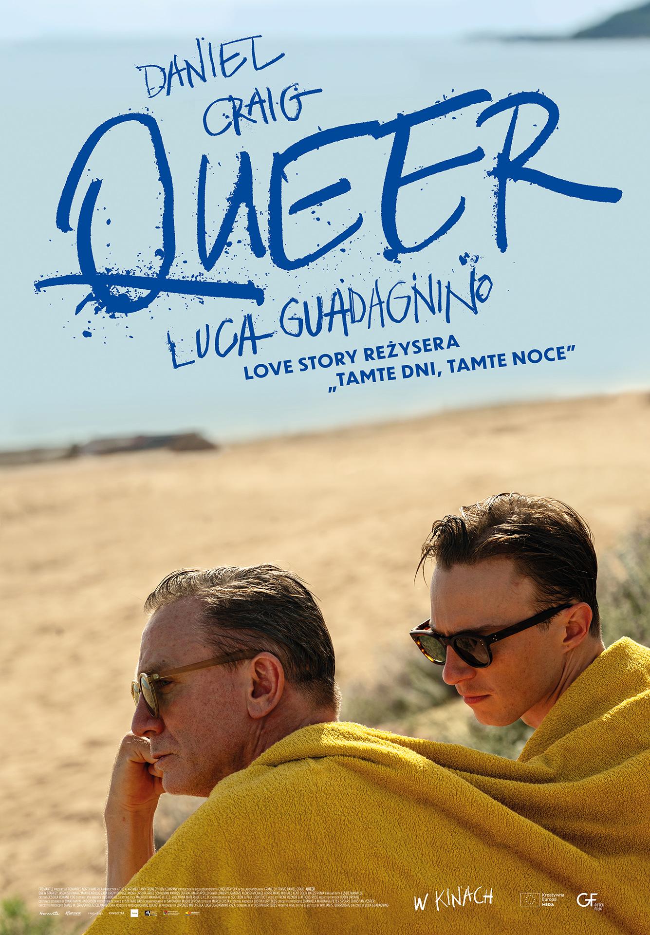 QUEER poster daniel craig filmy miłosne filmy romantyczne melodramaty filmy o gejach film queer QUEER poster daniel craig filmy miłosne filmy romantyczne melodramaty filmy o gejach film queer
