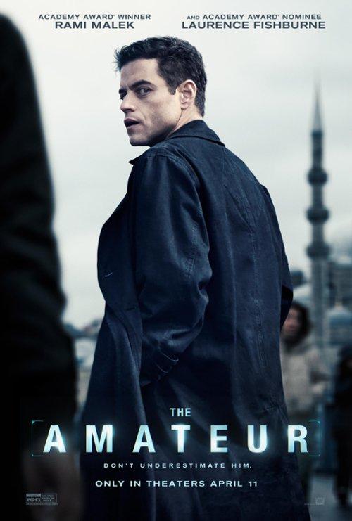 amator poster rami malek filmy szpiegowskie thriller szpiegowski amator poster rami malek filmy szpiegowskie thriller szpiegowski