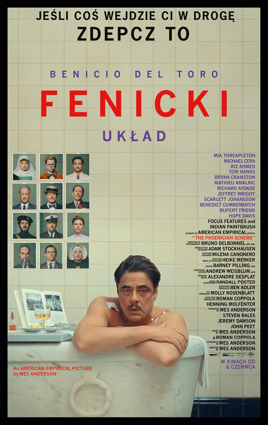 fenicki układ wes anderson filmy komediodramat poster fenicki układ wes anderson filmy komediodramat poster