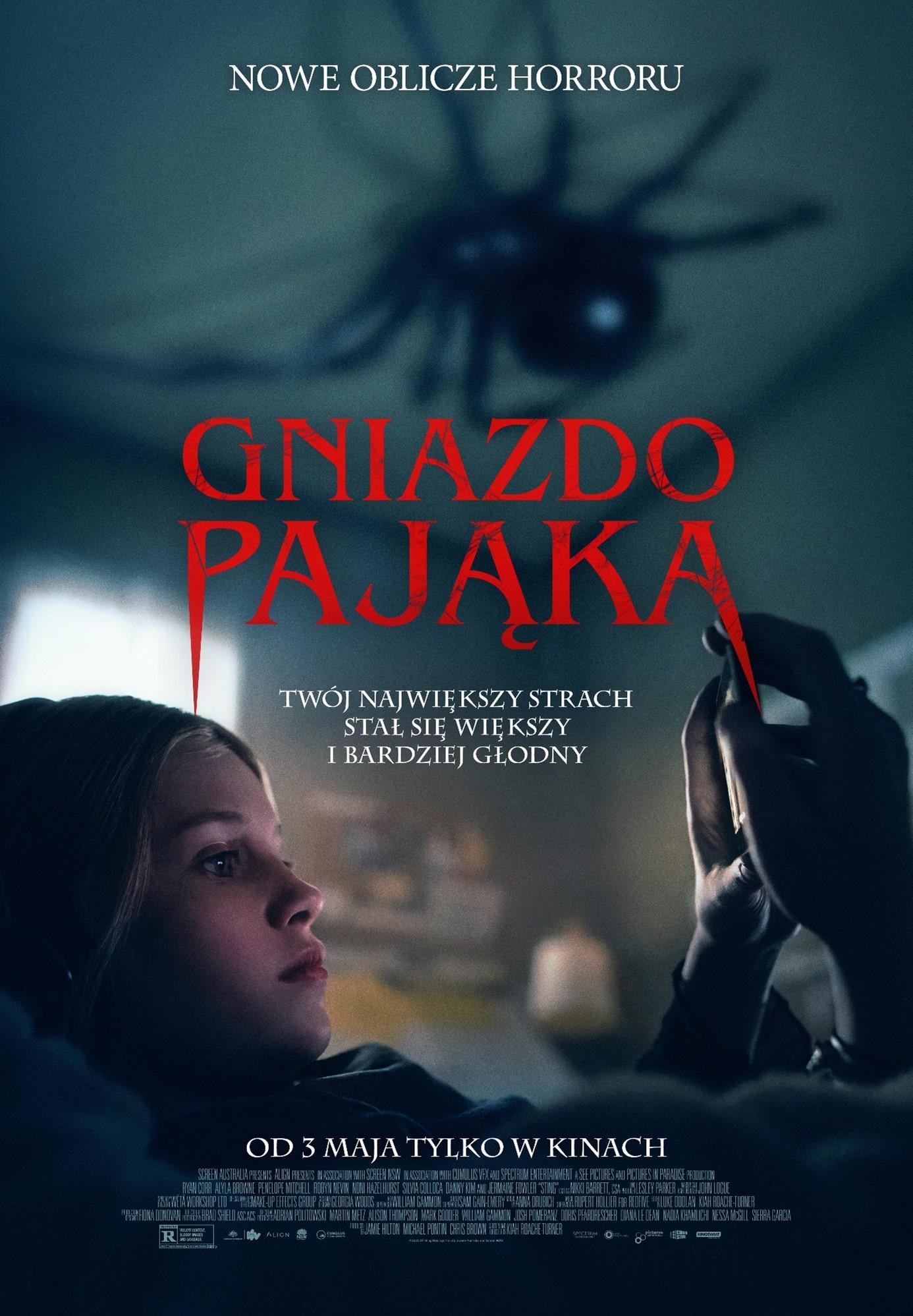 gniazdo pająka horror gniazdo pająka gdzie obejrzec kiedy premiera kino świat poster gniazdo pająka horror gniazdo pająka gdzie obejrzec kiedy premiera kino świat poster