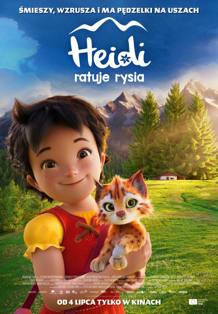 heidi ratuje rysia film animowany film familijny film przygodowy poster heidi ratuje rysia film animowany film familijny film przygodowy poster