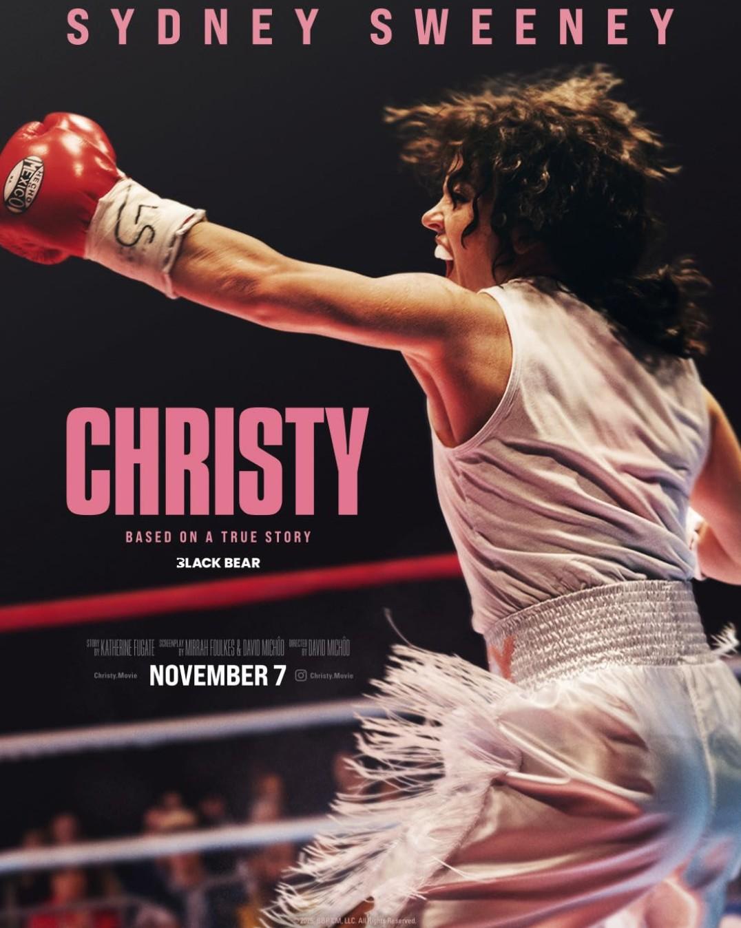 poster christy dramat sportowy filmy o boksie sydney sweeney filmy poster christy dramat sportowy filmy o boksie sydney sweeney filmy