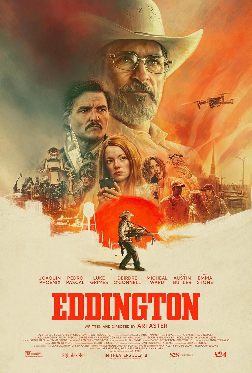 poster eddington western dreszczowiec pedro pascal filmy poster eddington western dreszczowiec pedro pascal filmy