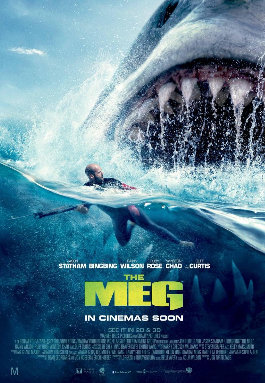 poster meg jason statham filmy o rekinach horror sci fi poster meg jason statham filmy o rekinach horror sci fi