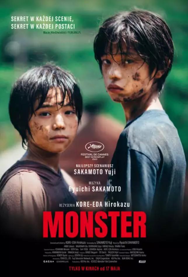 poster monster 2023 dramat kino japońskie film japoński poster monster 2023 dramat kino japońskie film japoński
