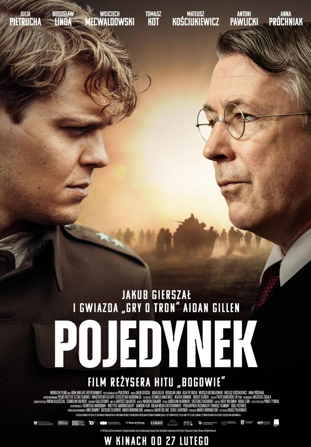 poster pojedynek film historyczny thriller jakub gierszał filmy bogusław linda poster pojedynek film historyczny thriller jakub gierszał filmy bogusław linda
