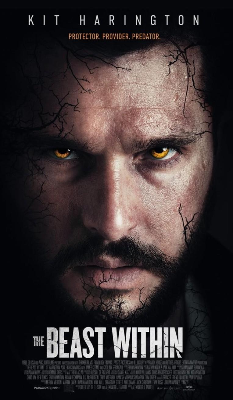 poster the beast within horror film grozy kit harington filmy poster the beast within horror film grozy kit harington filmy