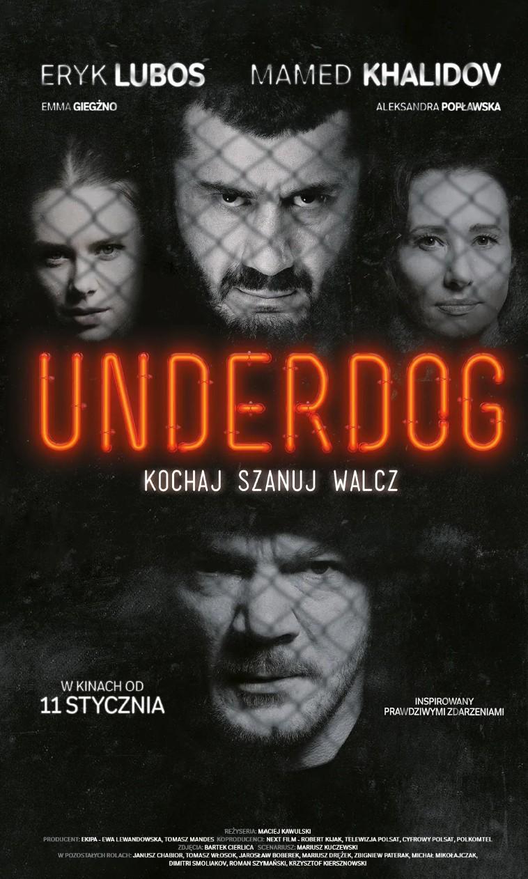 poster underdog film polski 2019 dramat sportowy eryk lubos filmy o sporcie mma poster underdog film polski 2019 dramat sportowy eryk lubos filmy o sporcie mma