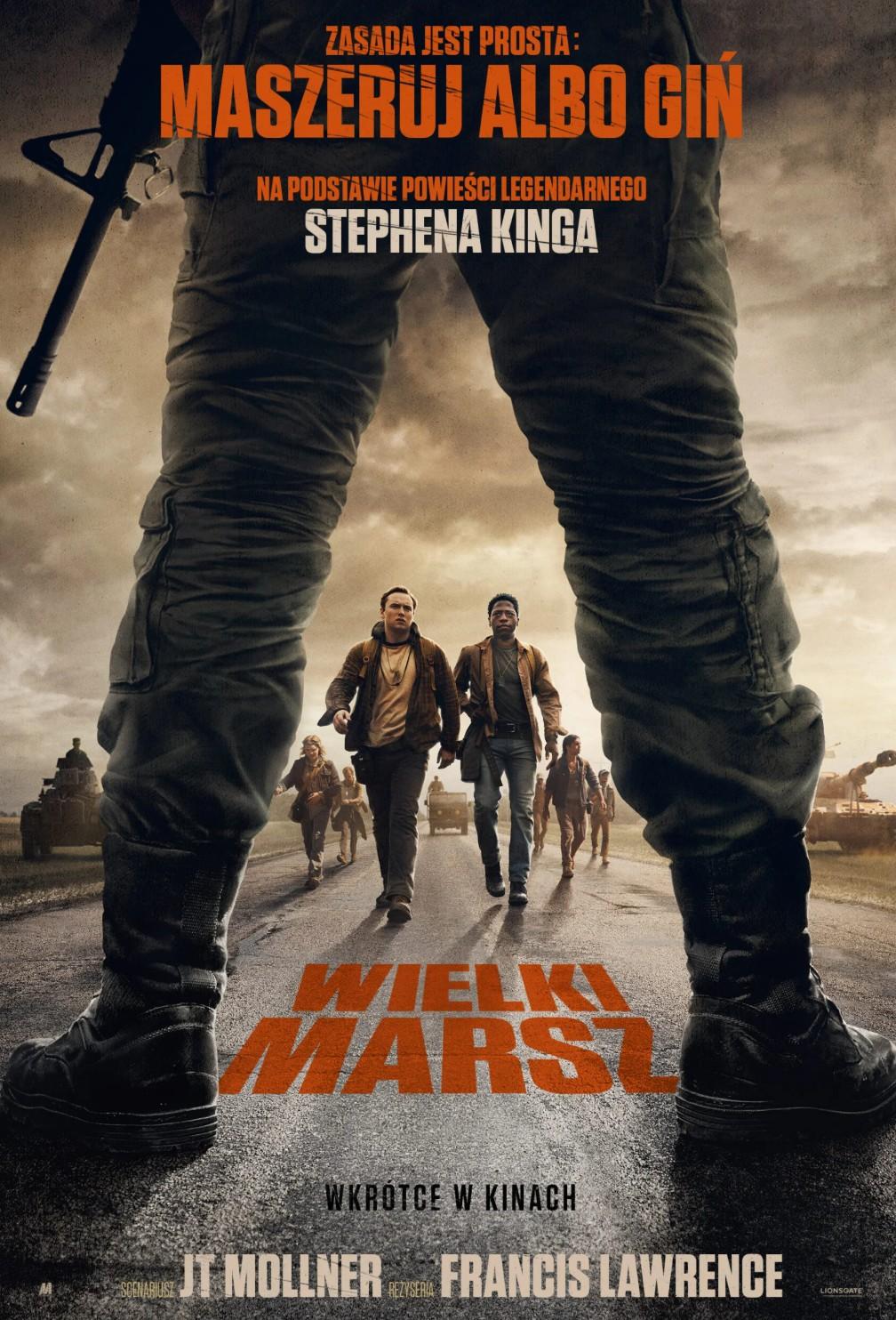 poster wielki marsz horror thriller stephen king filmy poster wielki marsz horror thriller stephen king filmy