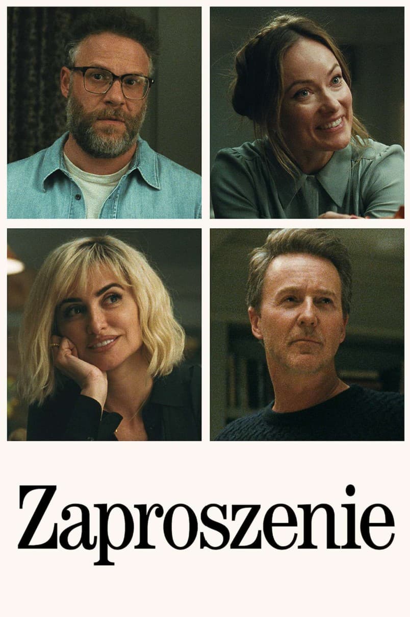 poster zaproszenie film olivia wide seth rogen komediodramat poster zaproszenie film olivia wide seth rogen komediodramat