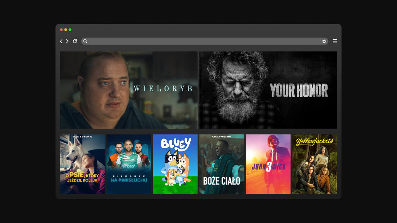 Seriale i filmy CANAL+