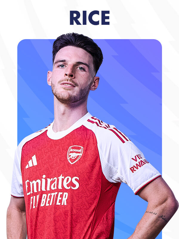 Declan Rice, mecze Premier League na żywo 