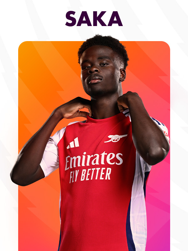 Bukayo Saka, mecze Premier League na żywo 